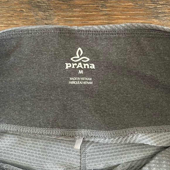 prAna Women’s Misty in Silver Jacquard Full Length Leggings - Picture 8 of 9